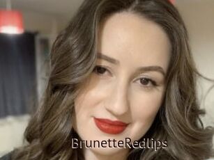 BrunetteRedlips