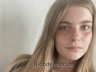 Blondeandcute