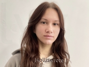 Holliswrote
