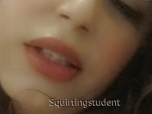 Squirtingstudent