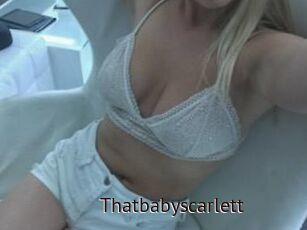 Thatbabyscarlett