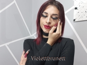 Violettbrunett
